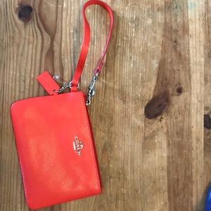 Coach wristlet
